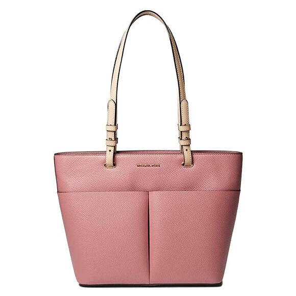 NWT Michael Kors Women's Medium Top Zip Pocket Tote in Rose